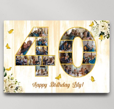 Easy & Creative 40th Birthday Gift Ideas for Women  40th birthday gifts,  40th birthday gifts for women, 40th birthday presents