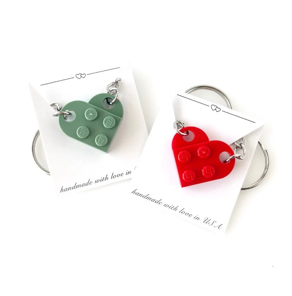 Heart Keychain Set