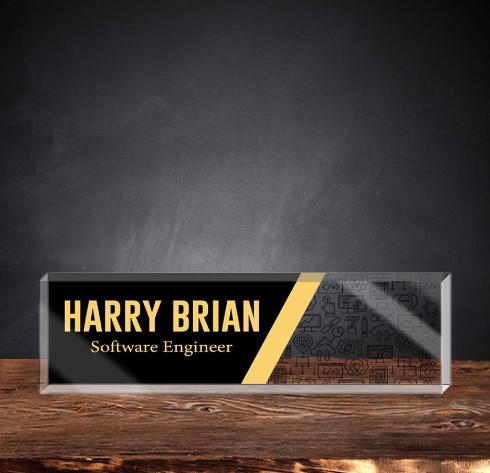 Software Engineer Acrylic Plaque