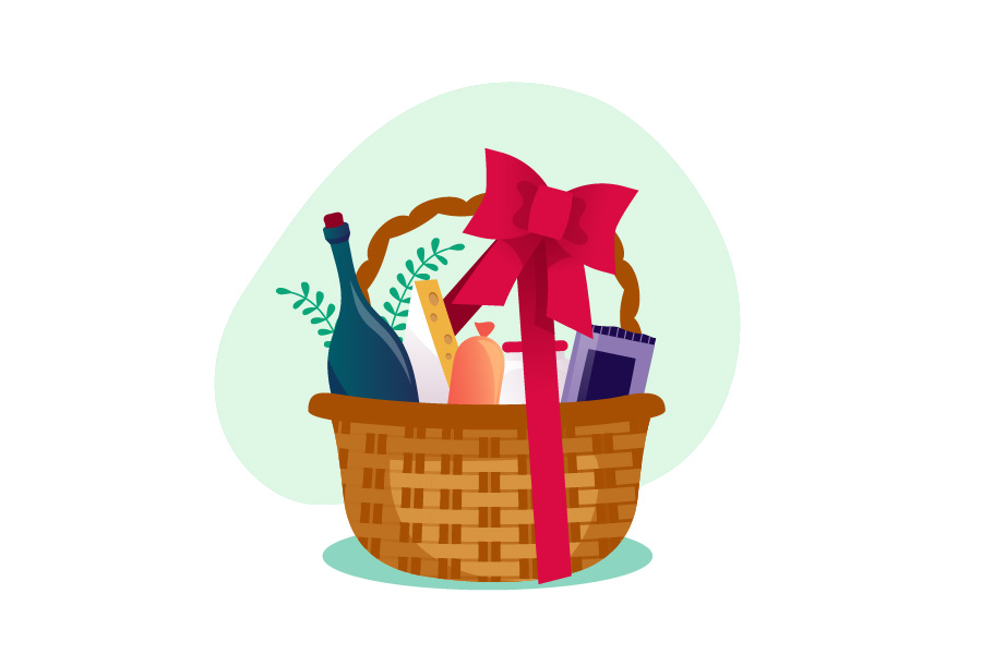 Breakfast Basket, Bountiful Pancake Gift Basket