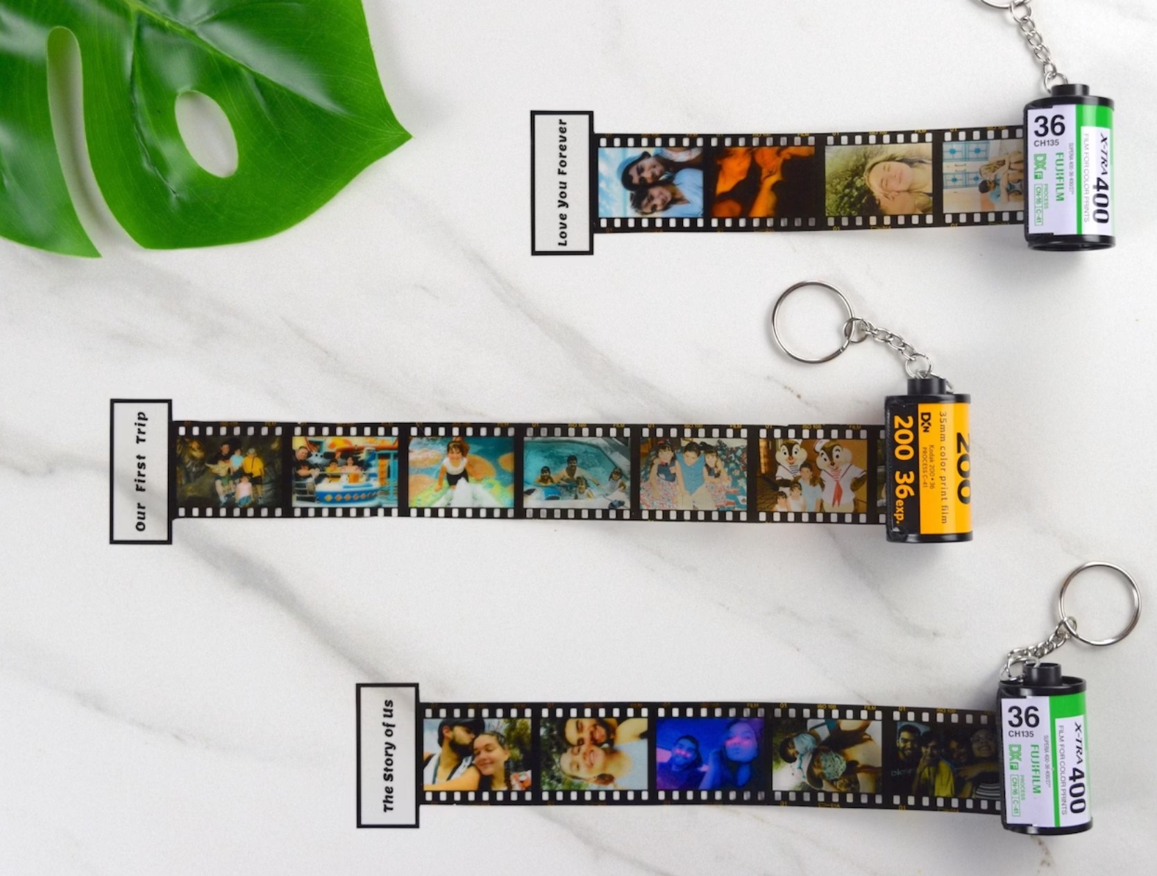 Memory Film Keychain