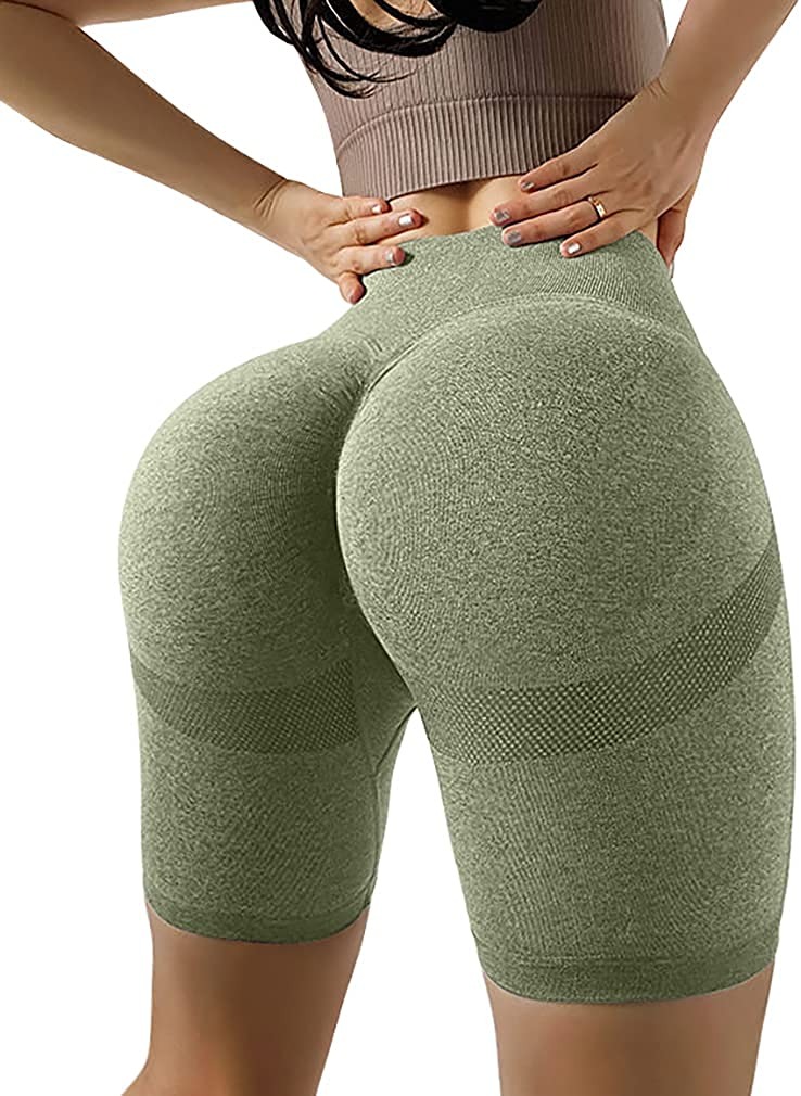 Black Spandex High Waist Fishnet Booty Shorts – Elevate Swag