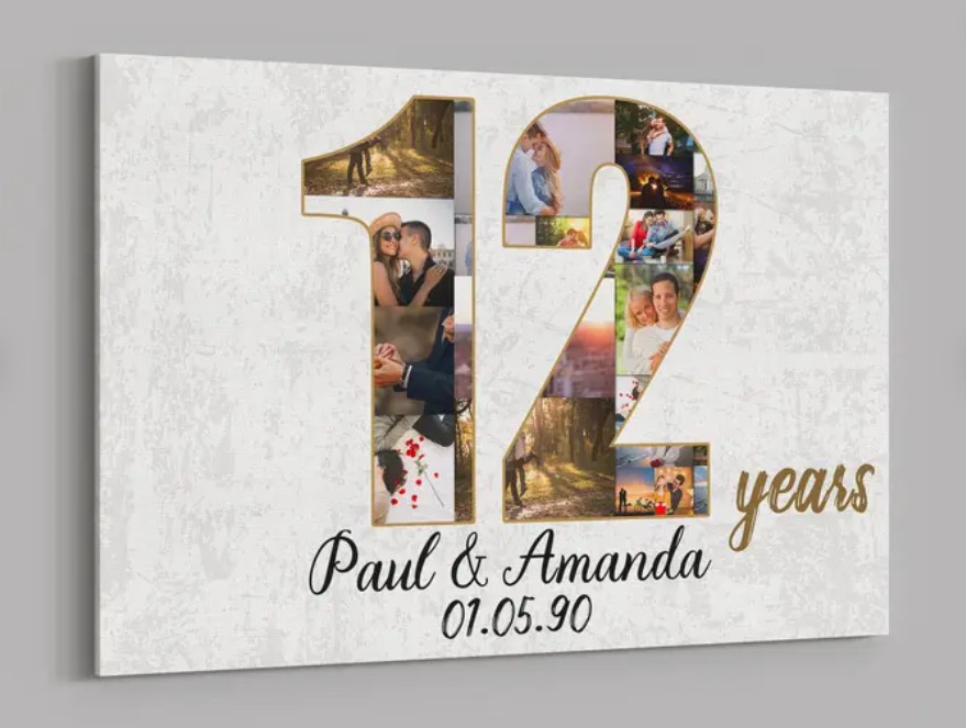 Custom Collage Photo Canvas