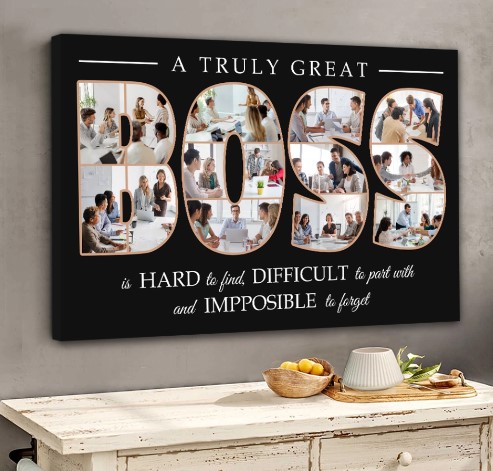 Boss Gifts Acrylic Boss Day Gifts for Men Women Office Gifts for Boss  Leader Going Away Gift for Boss Appreciation Plaque Funny Work Gifts  Acrylic