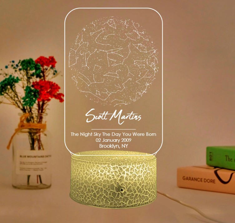 Multiple Colors 3d LED Light
