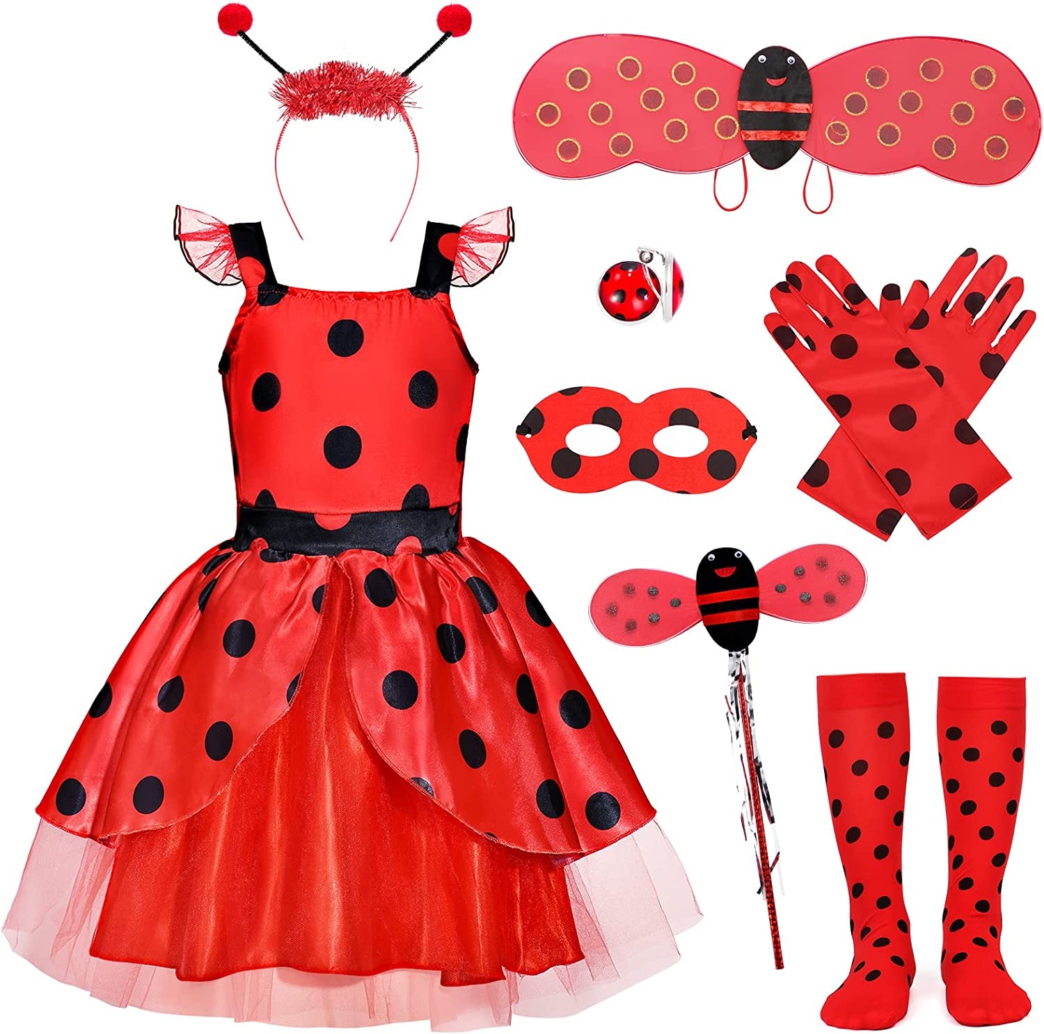 DIY Miraculous Ladybug Costume  Ladybug outfits, Ladybug costume, Cute  costumes for kids