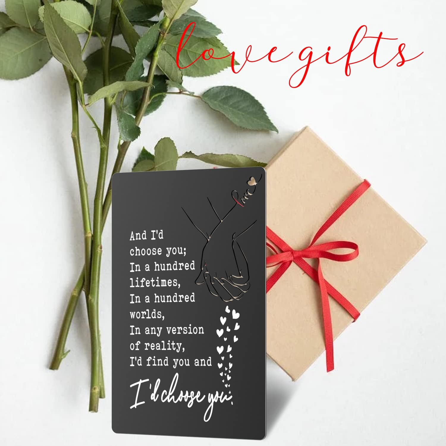 Engraved Wallet Card Insert