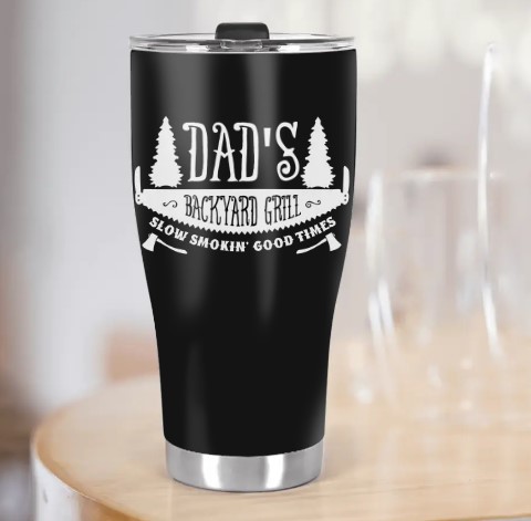 Dad And A Chef Mug Funny Chef Dads Coffee Mugs Fathers Day Cook Tumbler  Travel M