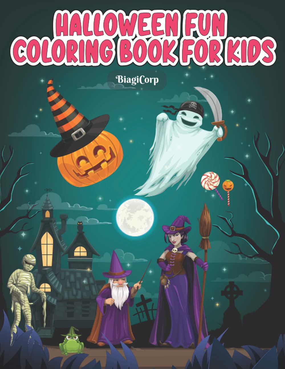 Halloween Fun Coloring Book
