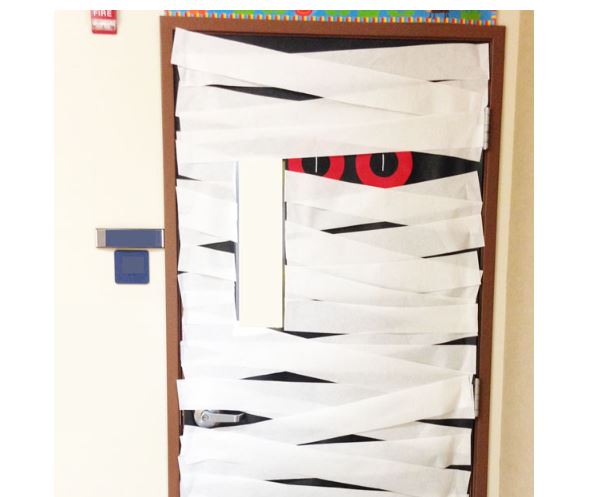 Classroom Door Halloween Decorations