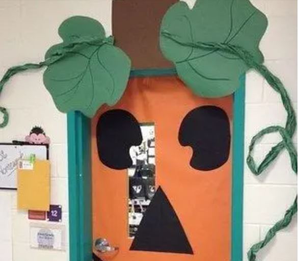 Classroom Door Halloween Decorations