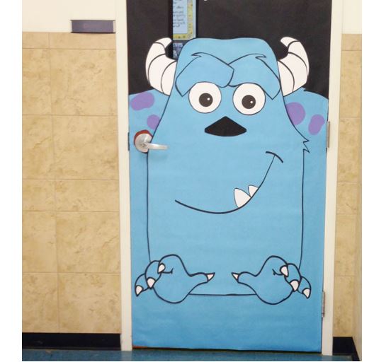 Classroom Door Halloween Decorations