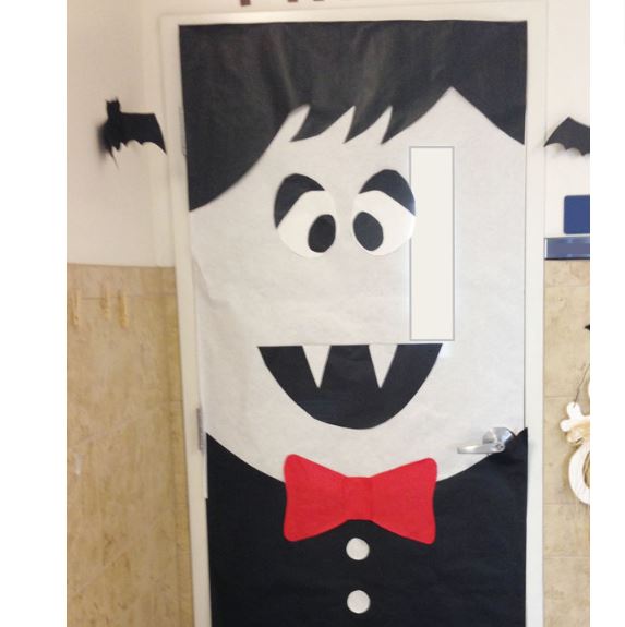 Classroom Door Halloween Decorations