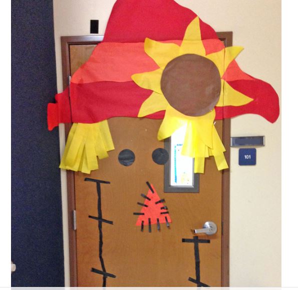 Classroom Door Halloween Decorations