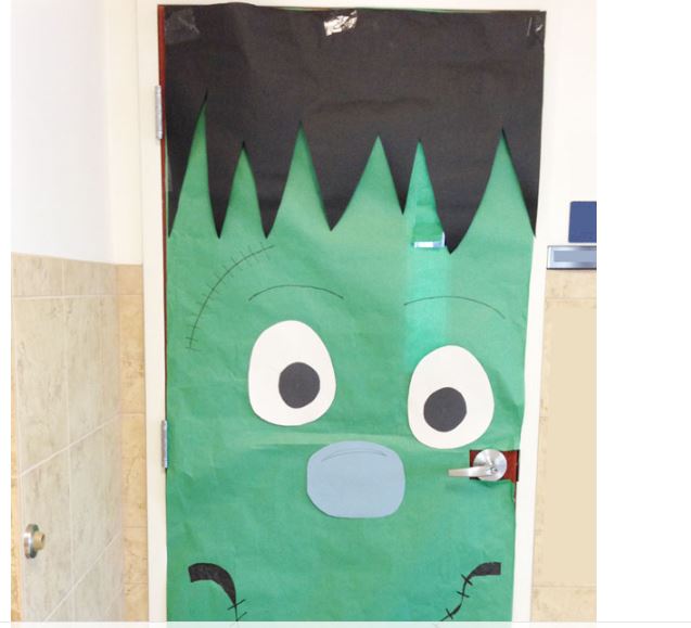 Classroom Door Halloween Decorations