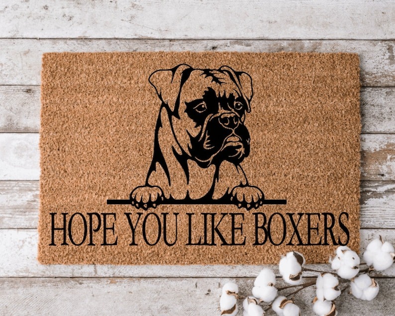 Hope You Like Boxers Mat