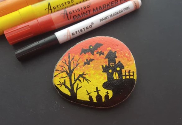 Halloween Painted Rock Ideas