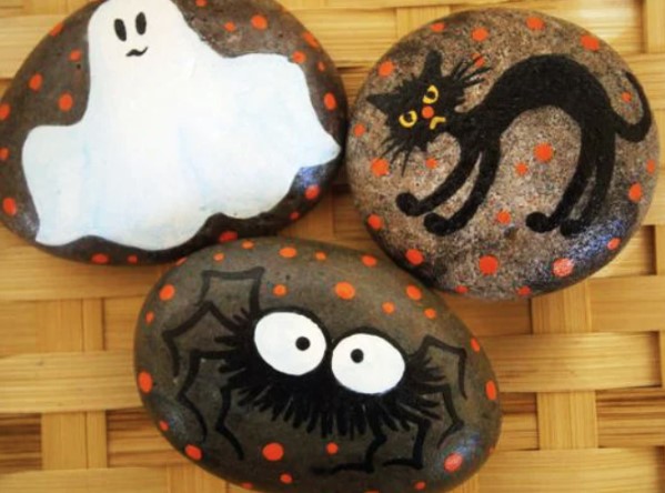 Halloween Painted Rock Ideas