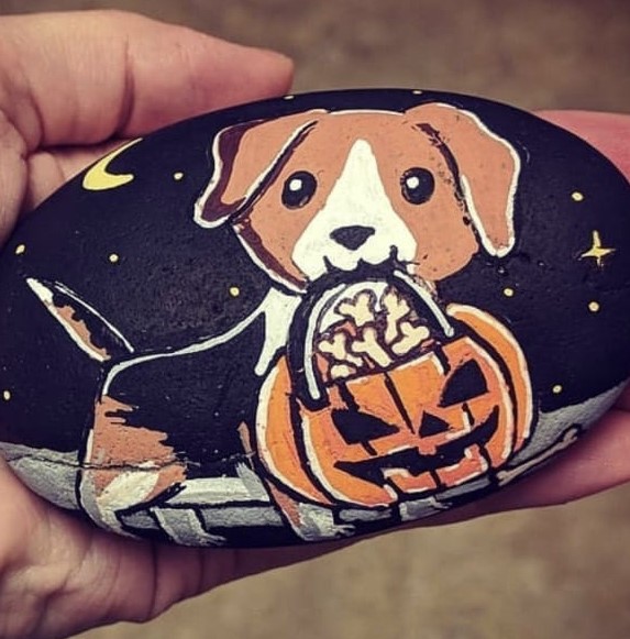 Halloween Painted Rock Ideas