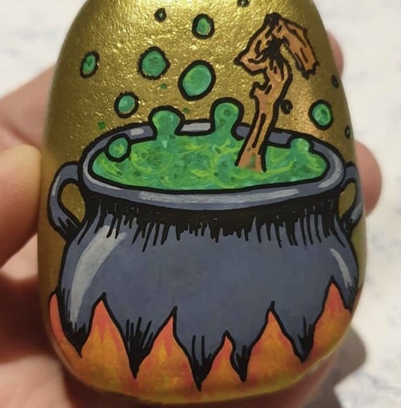 Halloween Painted Rock Ideas