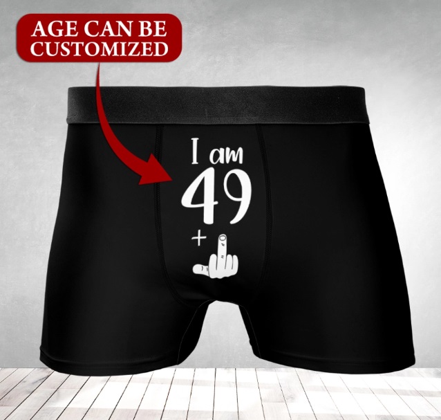 Mens Cocky Boxer Briefs Funny Sarcastic Graphic Novelty Underwear For Guys  