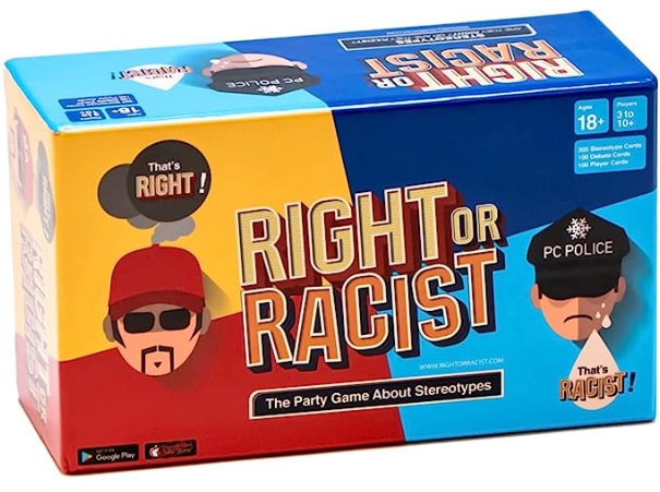 Right Or Racist Card Game