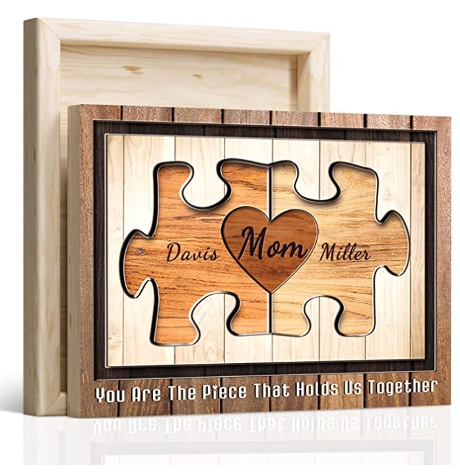 Puzzel Piece Mother's Day Gifts, MOM Puzzle Piece Sign, You Are The Piece  That Holds Us Together, Personalized Gifts For Mom From Kids - Stunning Gift  Store