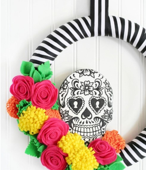 DIY Halloween Wreath