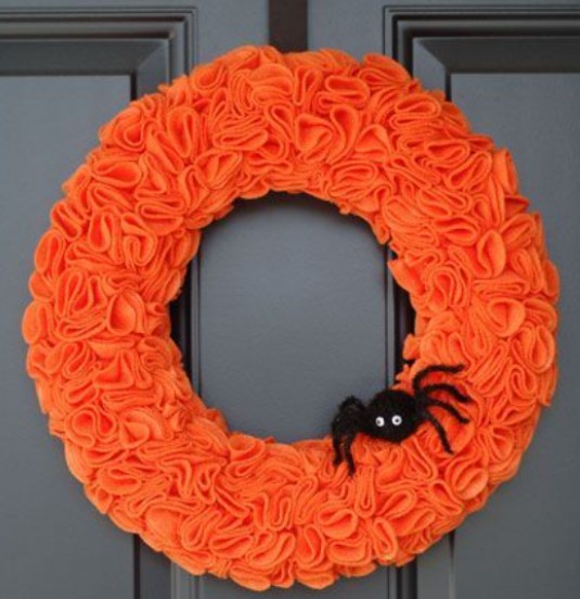 DIY Halloween Wreath