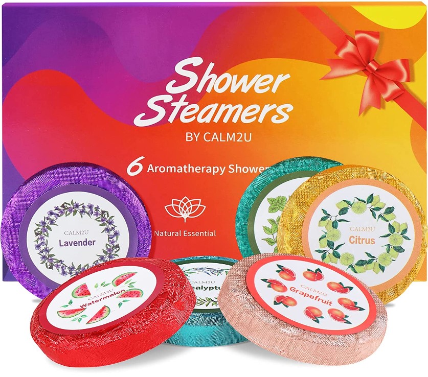 Shower Bombs with Natural Oils