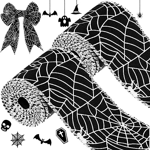 Spiderweb Decorative Ribbon