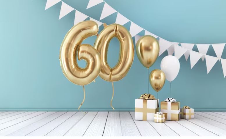 60th birthday decoration ideas