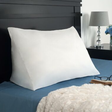 Down Alternate Reading Wedge Pillow