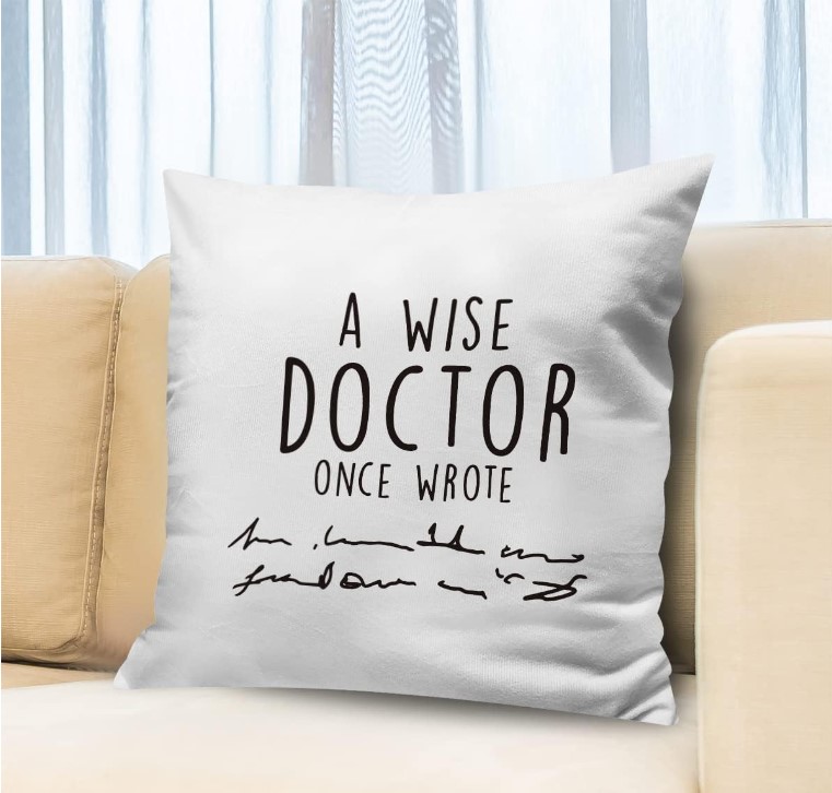 Doctor Friendship Pillow Cover