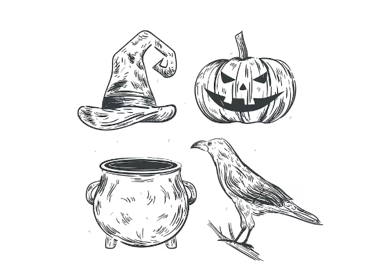 25 Easy Halloween Drawing Ideas - How to Draw Halloween