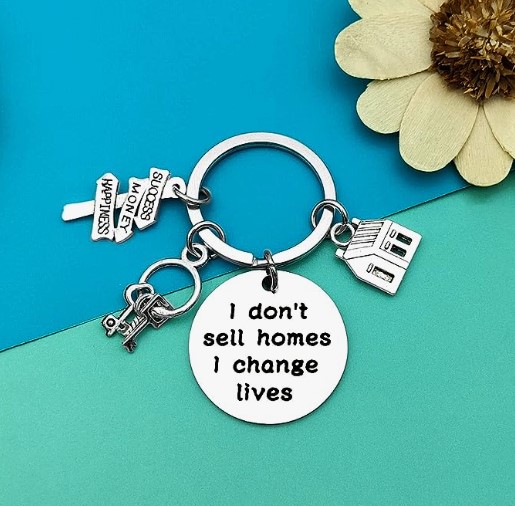 Keychain Thank You Gifts for Realtor
