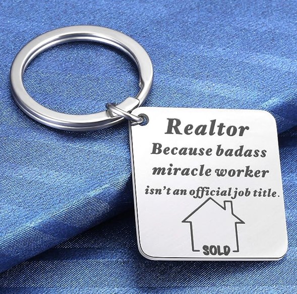 Real Estate Closing Gifts Keychain
