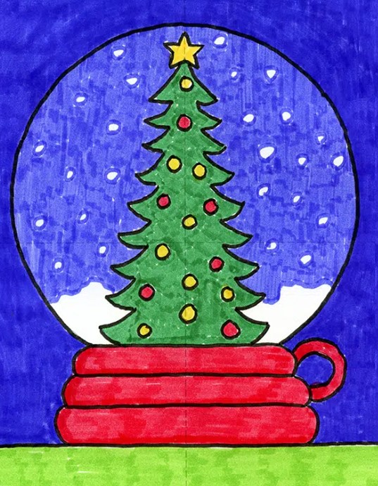 Christmas Word Doodle Art Challenges! (Free Printable included!) | Pink  Stripey Socks