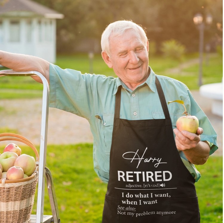 Retirement Personalized Apron&nbsp;