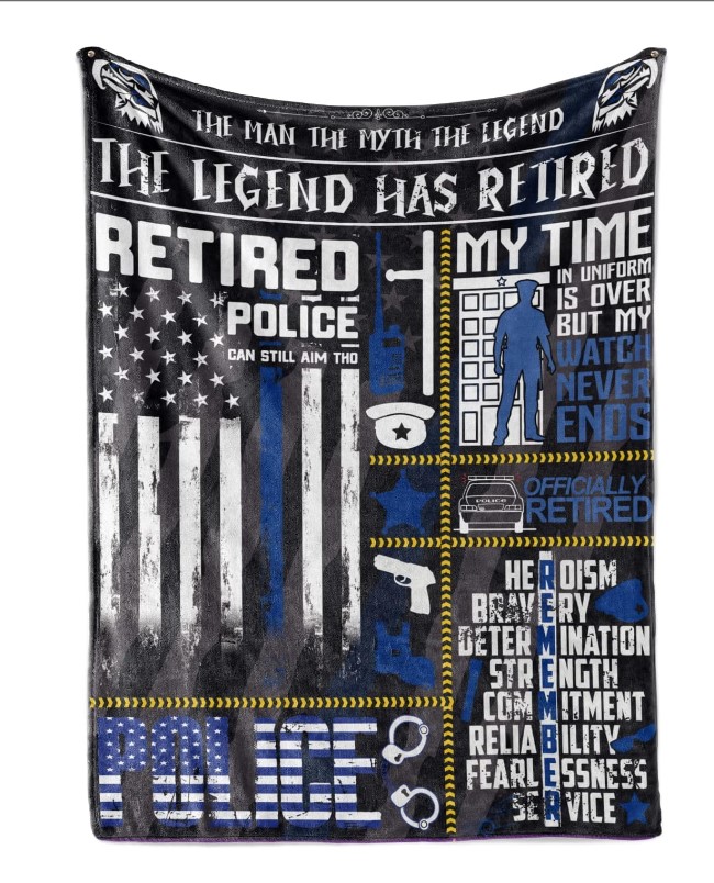  QOJUYO Police Retirement Gifts, Retirement Gifts for