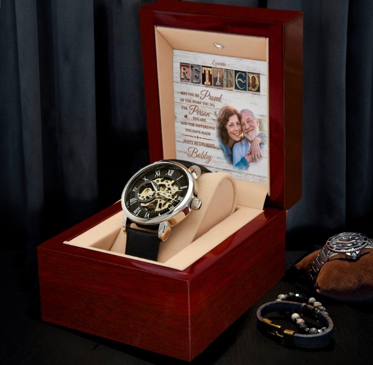 Watch Luxury Box With LED Light