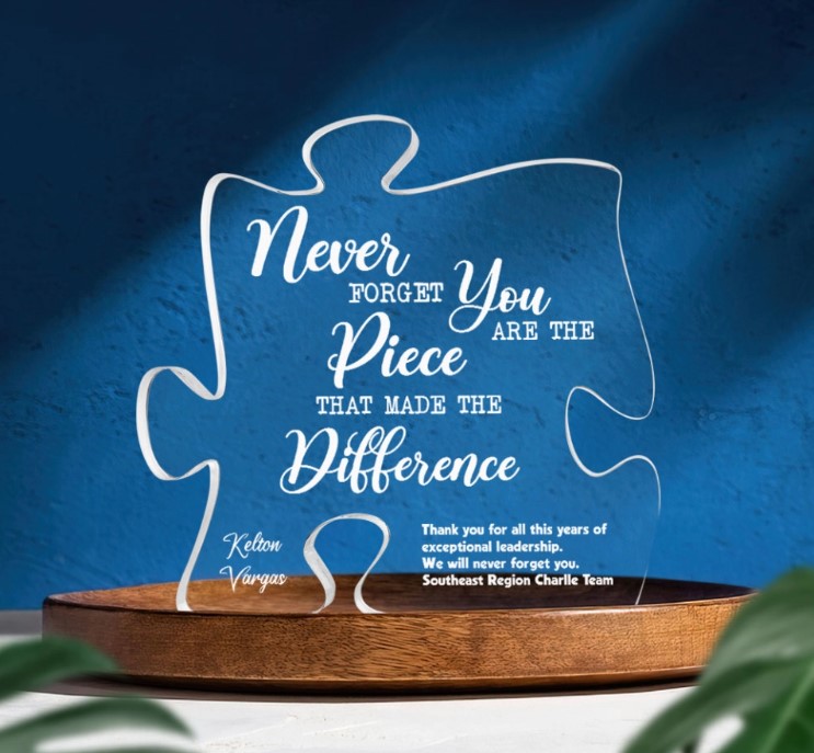 Puzzle Acrylic Plaque