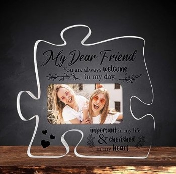 Friends Are the Family We Choose for Ourselves Frame Best Friend Picture Frame  Best Friend Best Friend Gift Best Friend Frame 