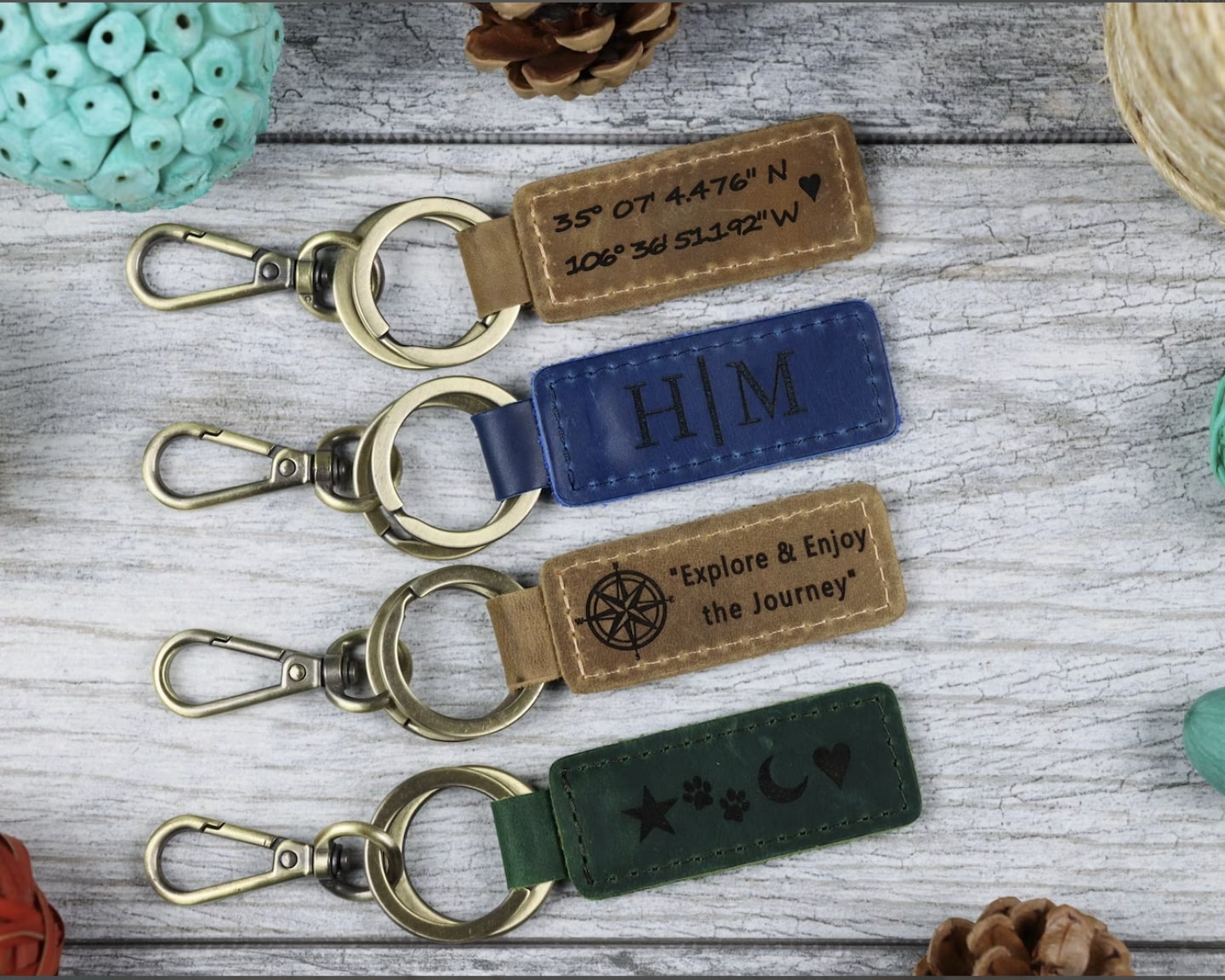 Appreciation Personalized Keychains