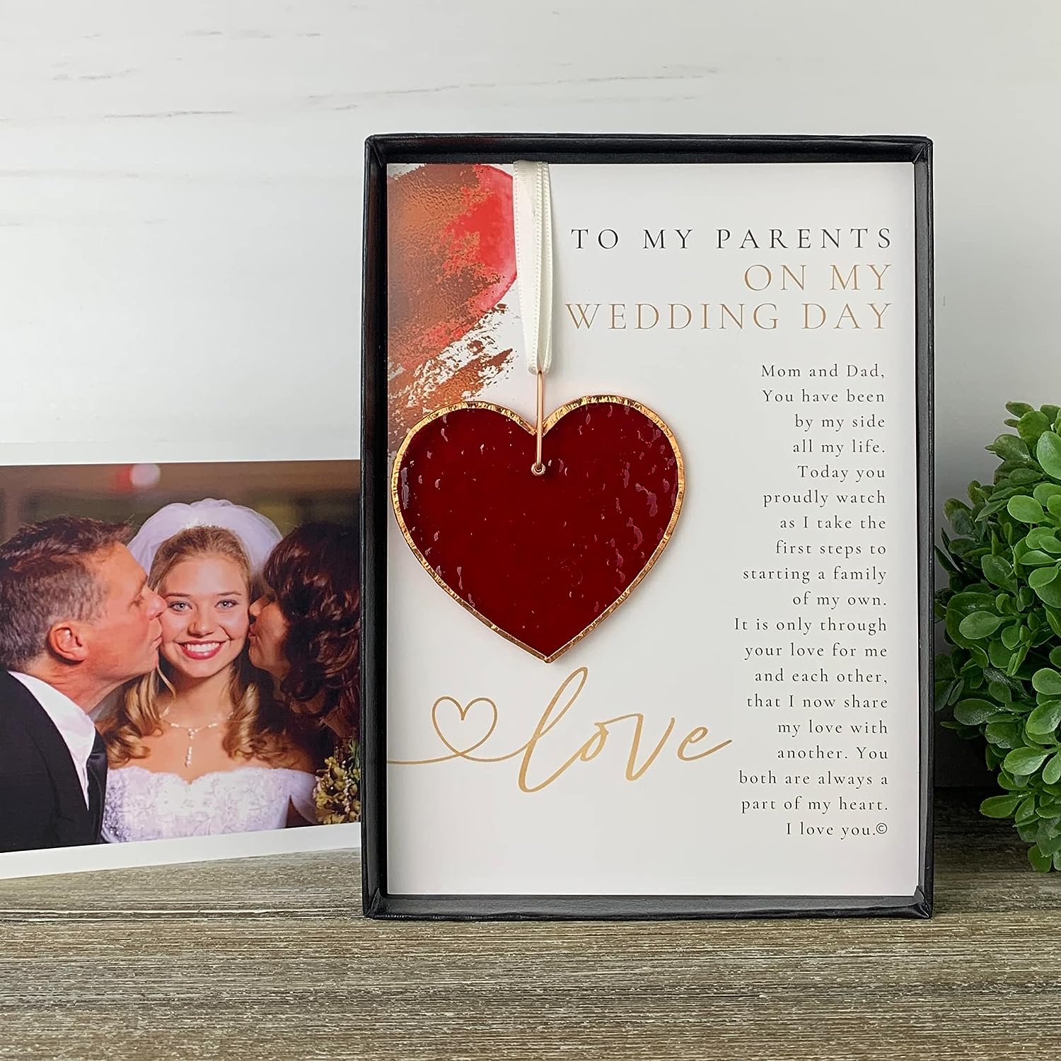 Personalized Canvas To My Parents On My Wedding Day, Custom Wedding Gift  For Parent Of Bride, Gifts For Parents Of The Bride - Best Personalized  Gifts For Everyone