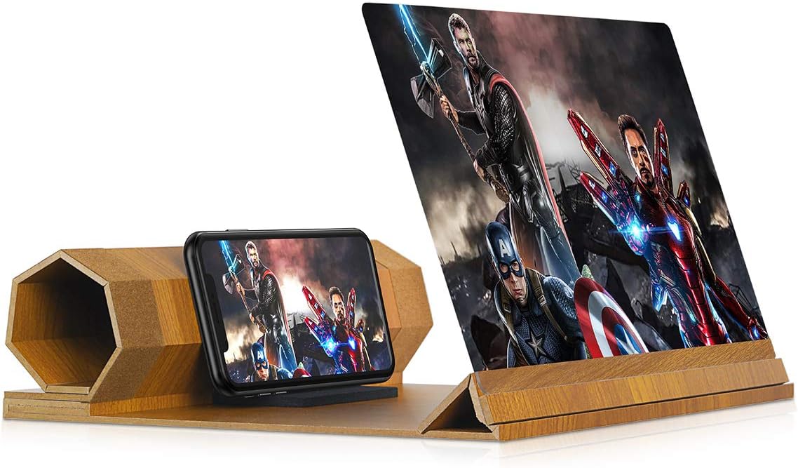 Mobile Phone 3D Magnifier Projector Screen