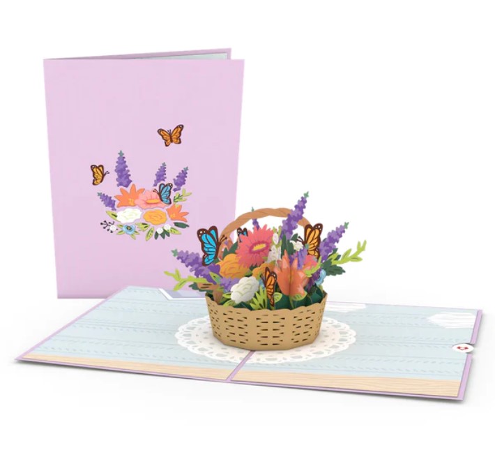 Flower Basket Pop-Up Card
