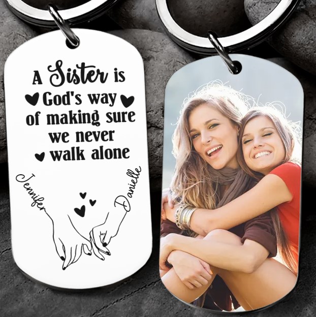 Making Sure We Never Alone Keychain