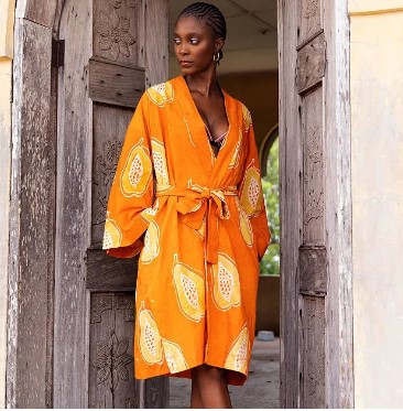 Papaya Robe