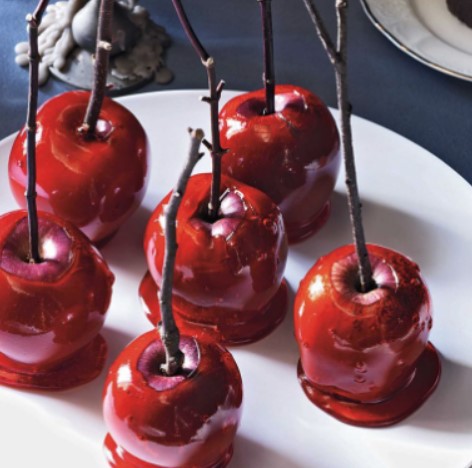 Spooky Candy Apple